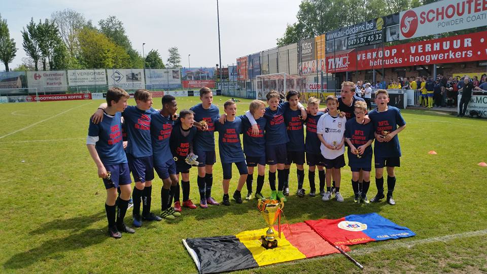 Nos U13 remportent la coupe de Belgique !