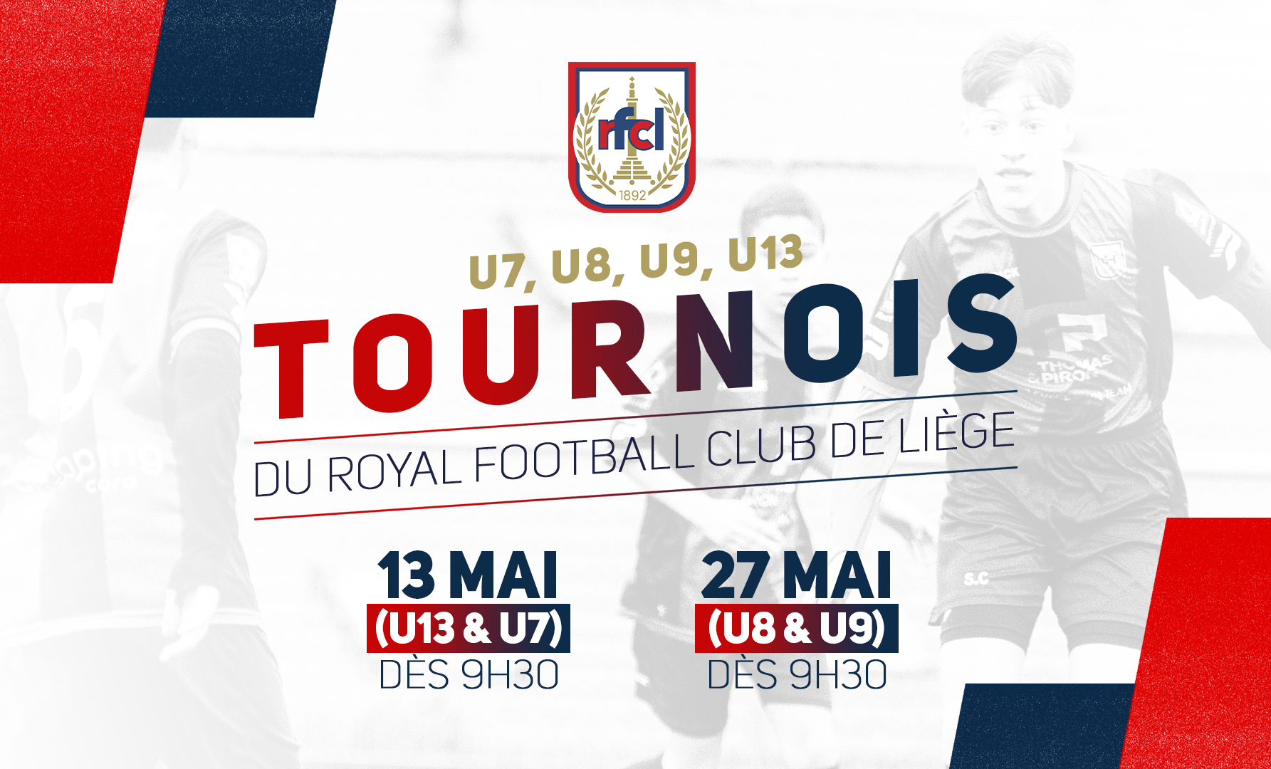 Jeunes | Tournois au RFCL les 13 et 27 mai