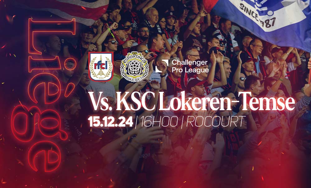 Ticketing | RFCL-Lokeren le 15/12