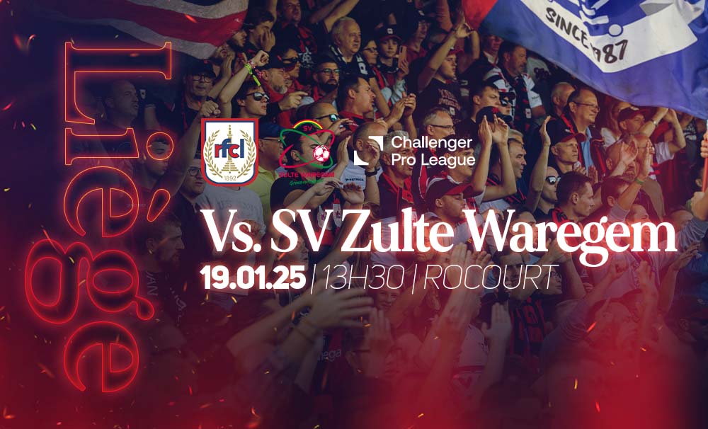 Ticketing | RFCL-Zulte Waregem le 19/01