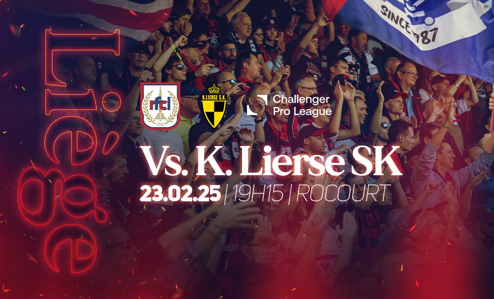 Ticketing | RFCL-Lierse pour 5€ !