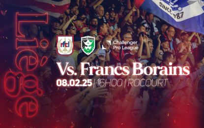 Ticketing | RFCL-Francs Borains le 08/02