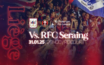 Ticketing | RFCL-Seraing le 31/01