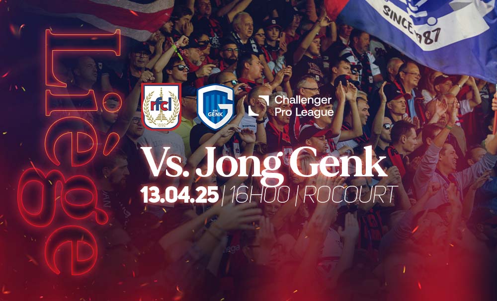 Ticketing | RFCL-Jong Genk (13/04)