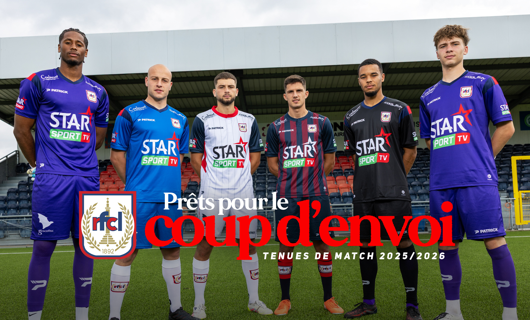 25/26 | On a l&rsquo;équipe, voici les maillots !