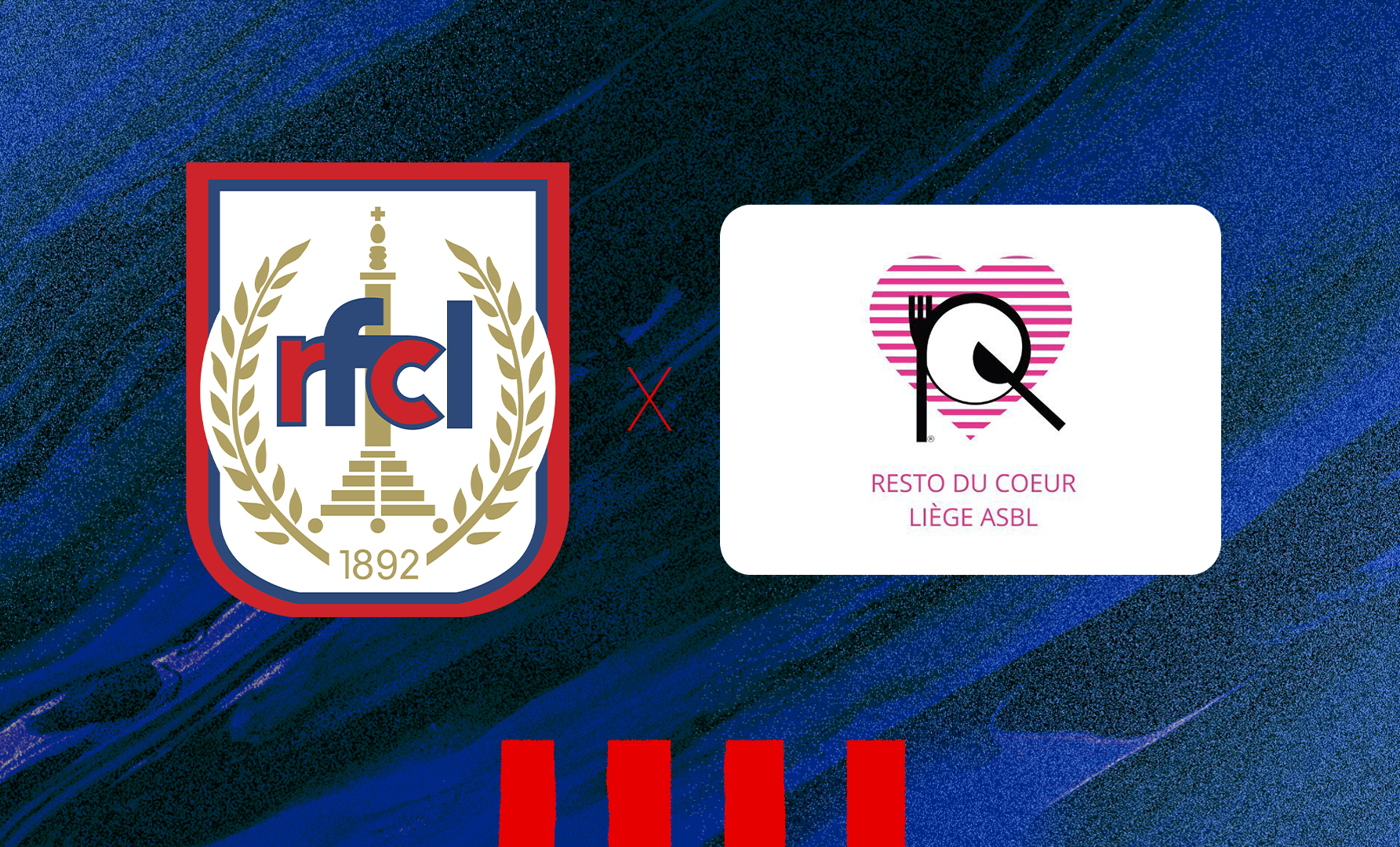 RFC Liège x Resto du Coeur Liège