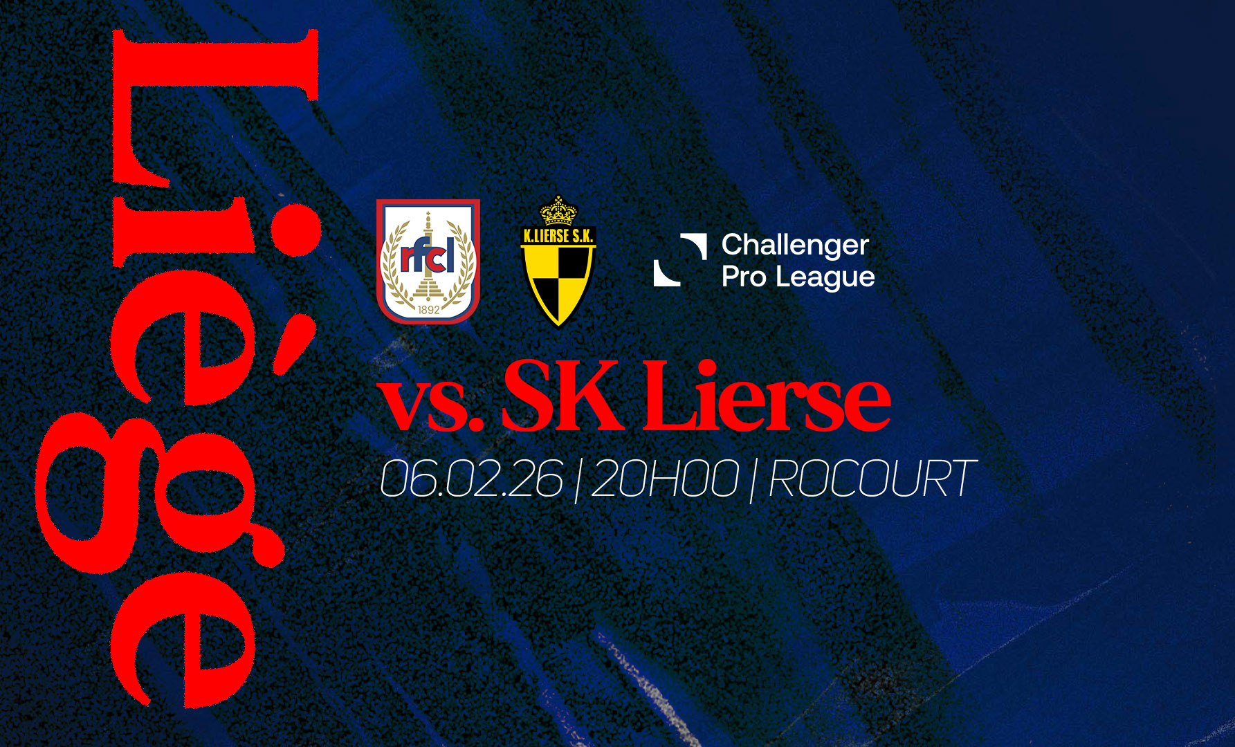 Ticketing | RFCL-Lierse (06/02)