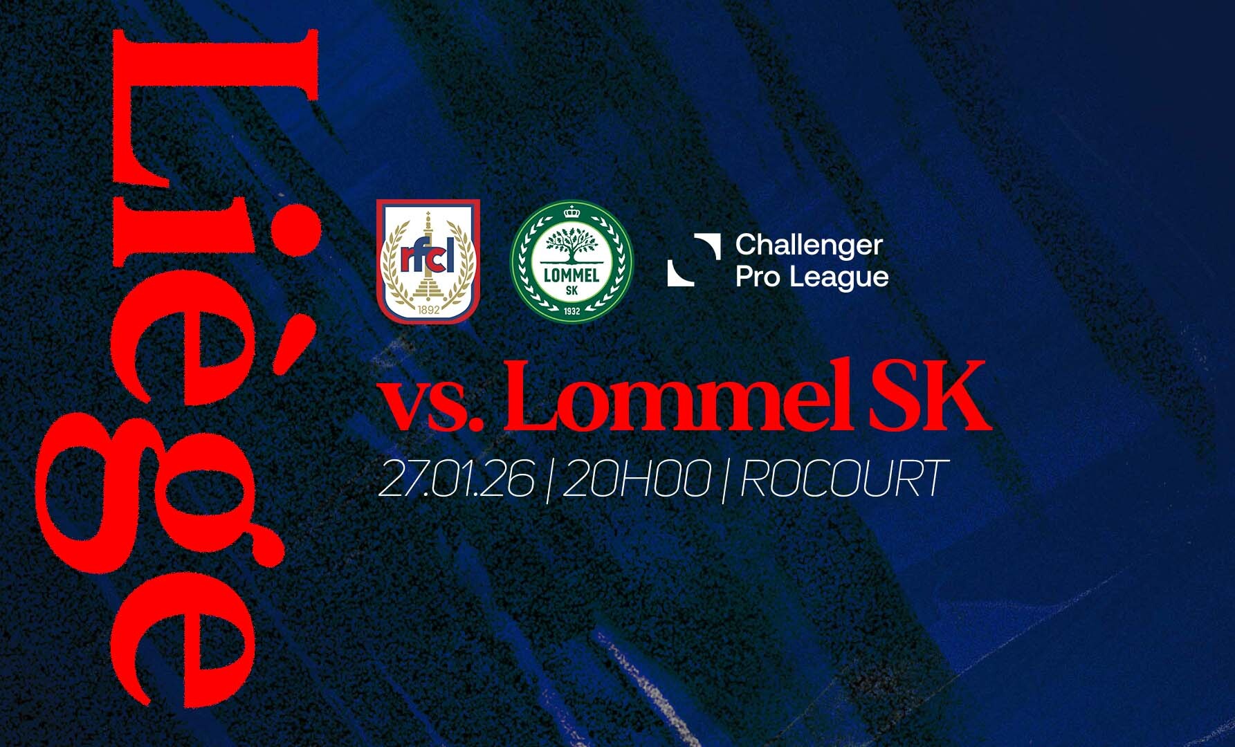 Ticketing | RFCL-Lommel (27/01)