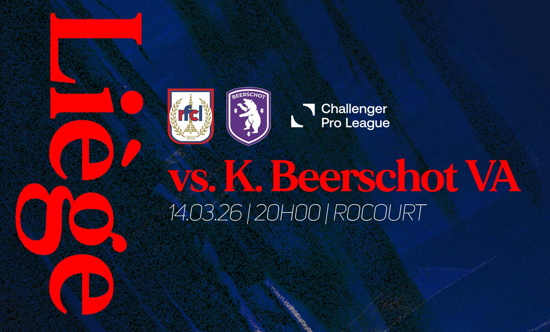 Ticketing | RFCL-Beerschot (14/03)