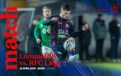 PO aller | Lommel-RFCL le 23/04