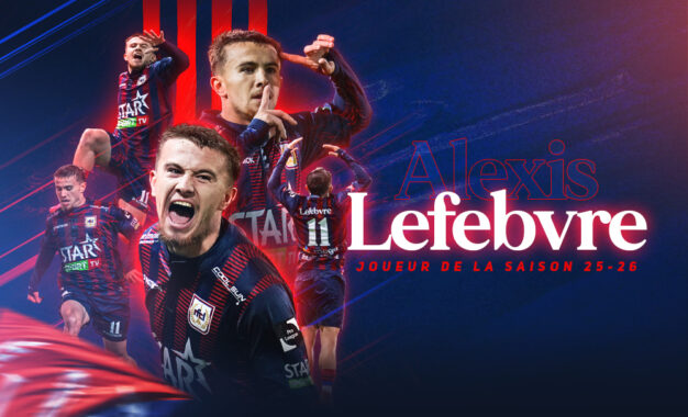 Alexis Lefebvre joueur de la saison