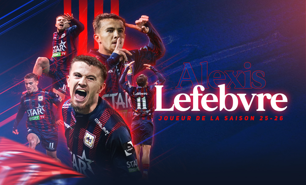Alexis Lefebvre joueur de la saison