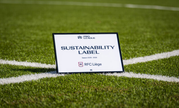 Grande première: le RFC Liège obtient le Sustainability Label